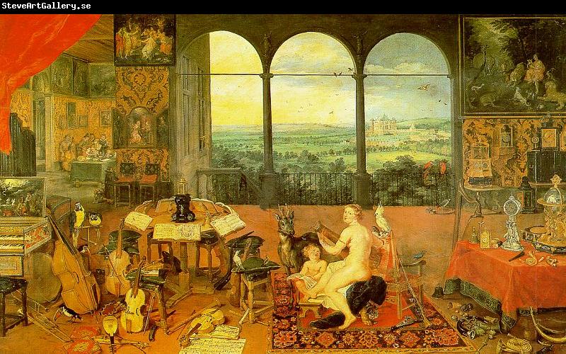 Jan Brueghel The Sense of Hearing